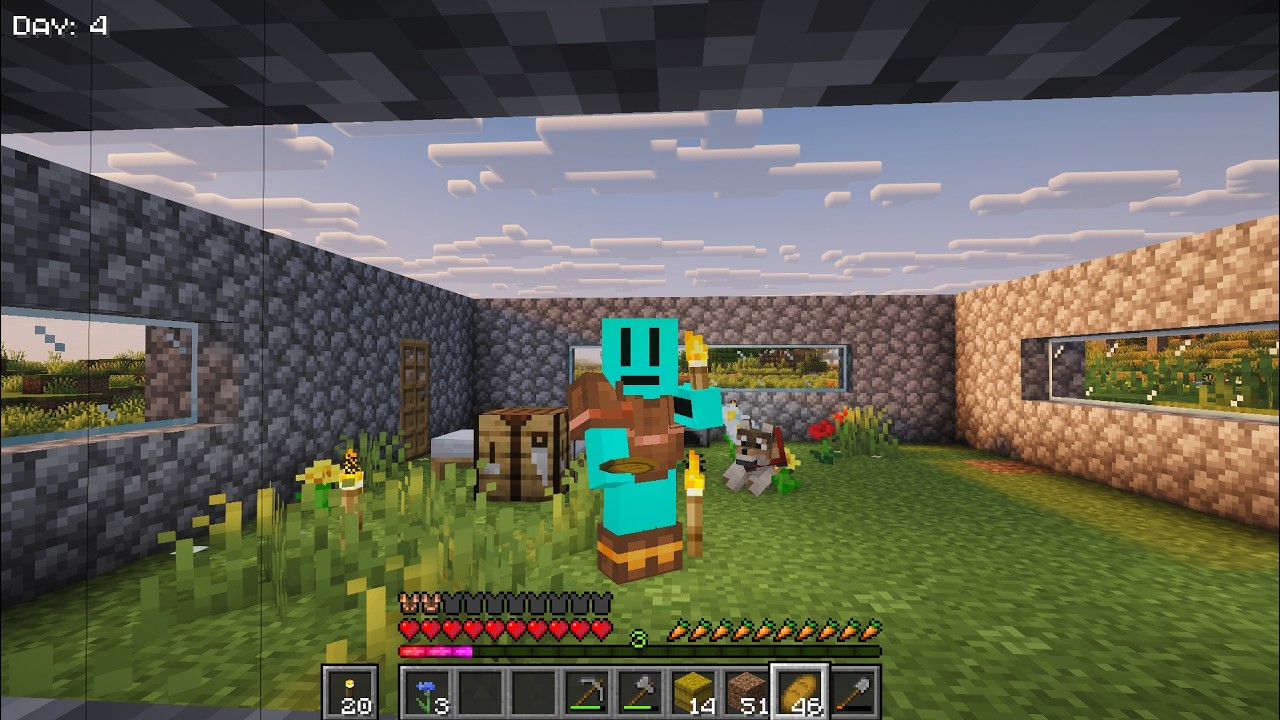 Новый сериал по выживанию в Minecraft?