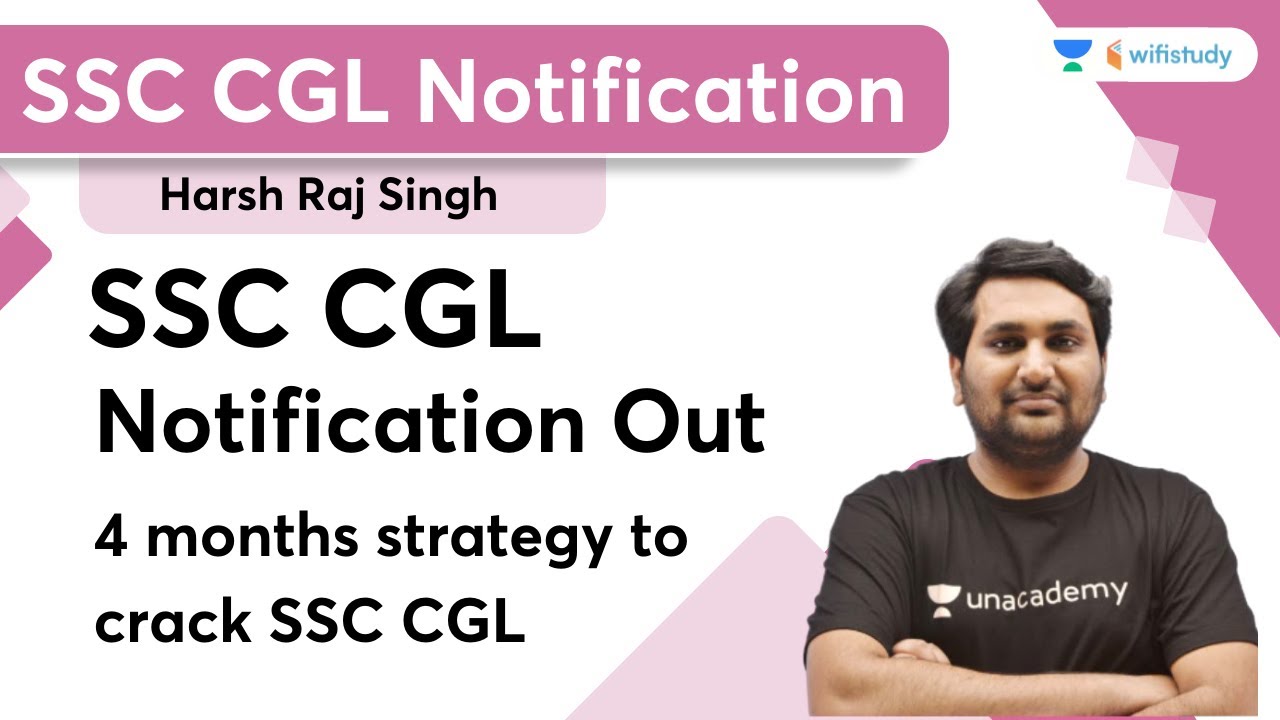 SSC CGL Notification Out! | SSC Exams | English by Harsh Sir
