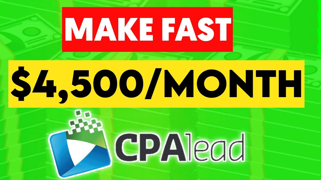Earn $4,500.00 On Cpalead for FREE | Cpagrip | Cpa Marketing