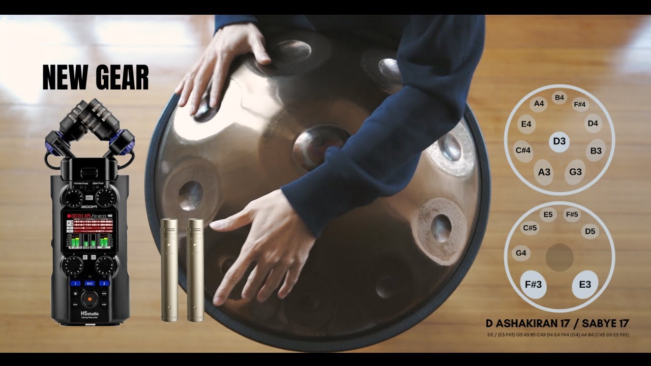 D Ashakiran 17 (Sabye 17) | Zoom H5 Studio vs Tascam X8 (Plug into  Rode NT5)