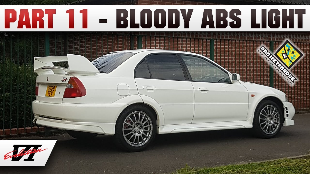 Part 11 - Bloody ABS Light On The Evo 6 - JDM