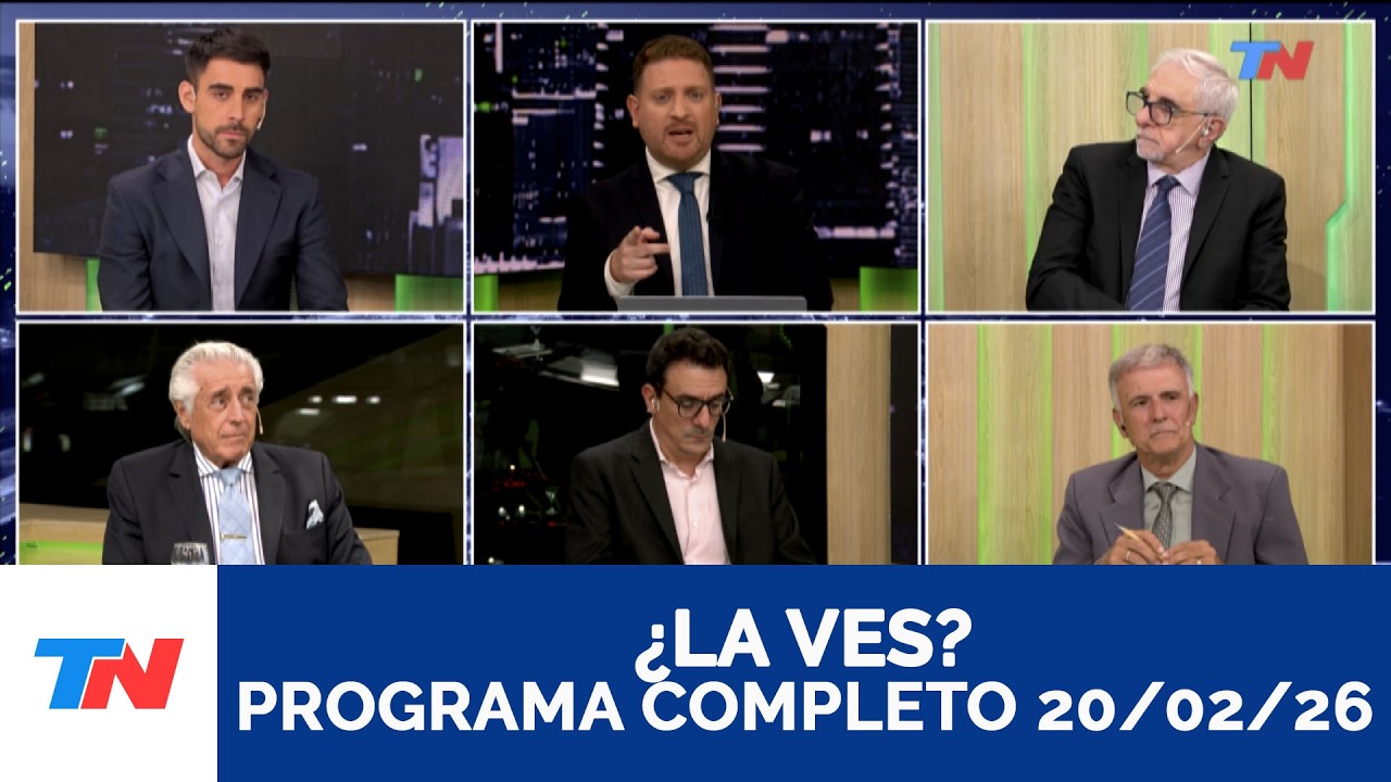 ¿LA VES? I Programa Completo 20/2/26