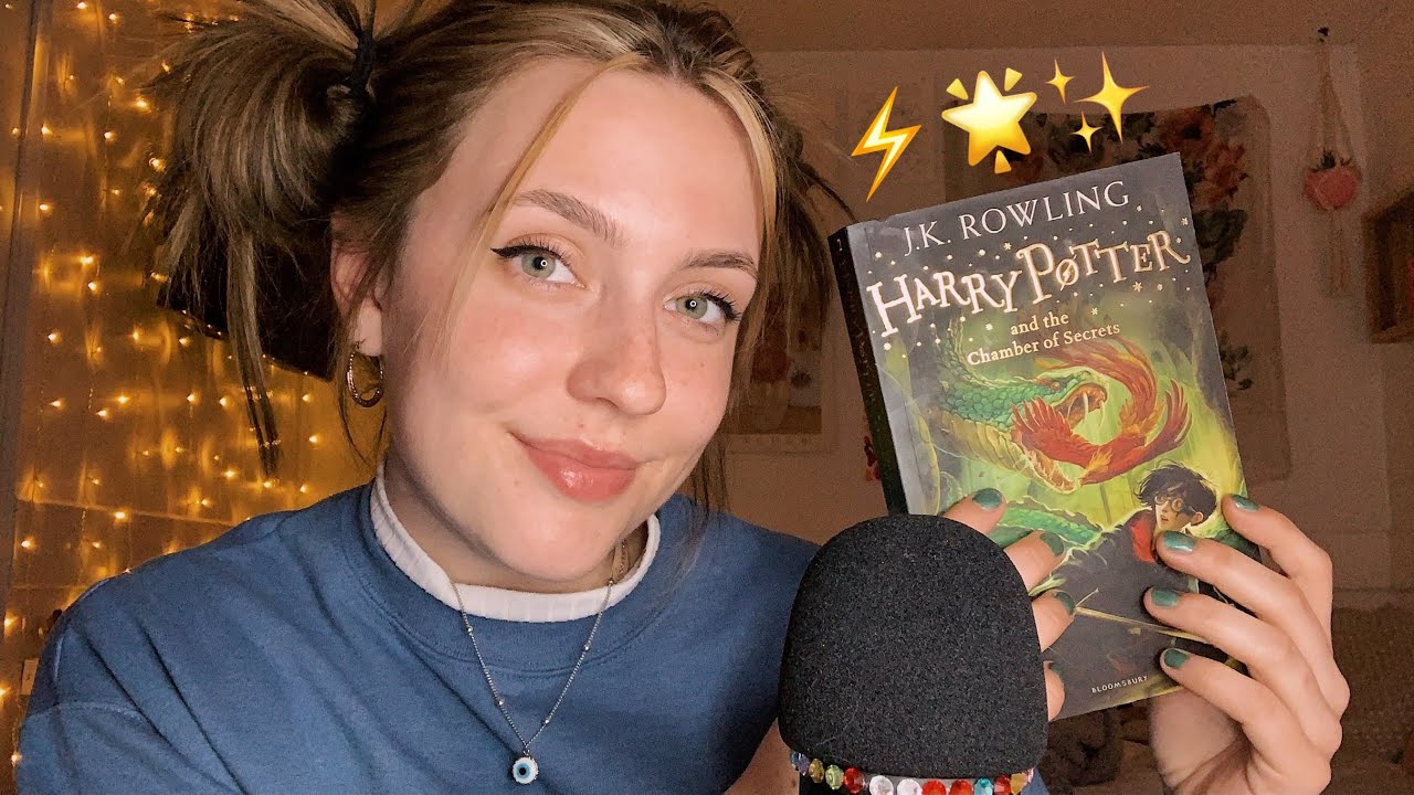 ASMR Whispered Harry Potter Quotes⚡️ (tingly phrases, inaudible, book tapping)