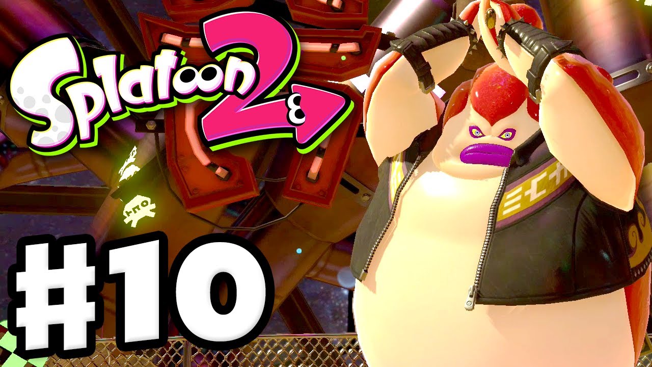 Splatoon 2 - Gameplay Walkthrough Part 10 - Octo Samurai Boss Fight! (Nintendo Switch)