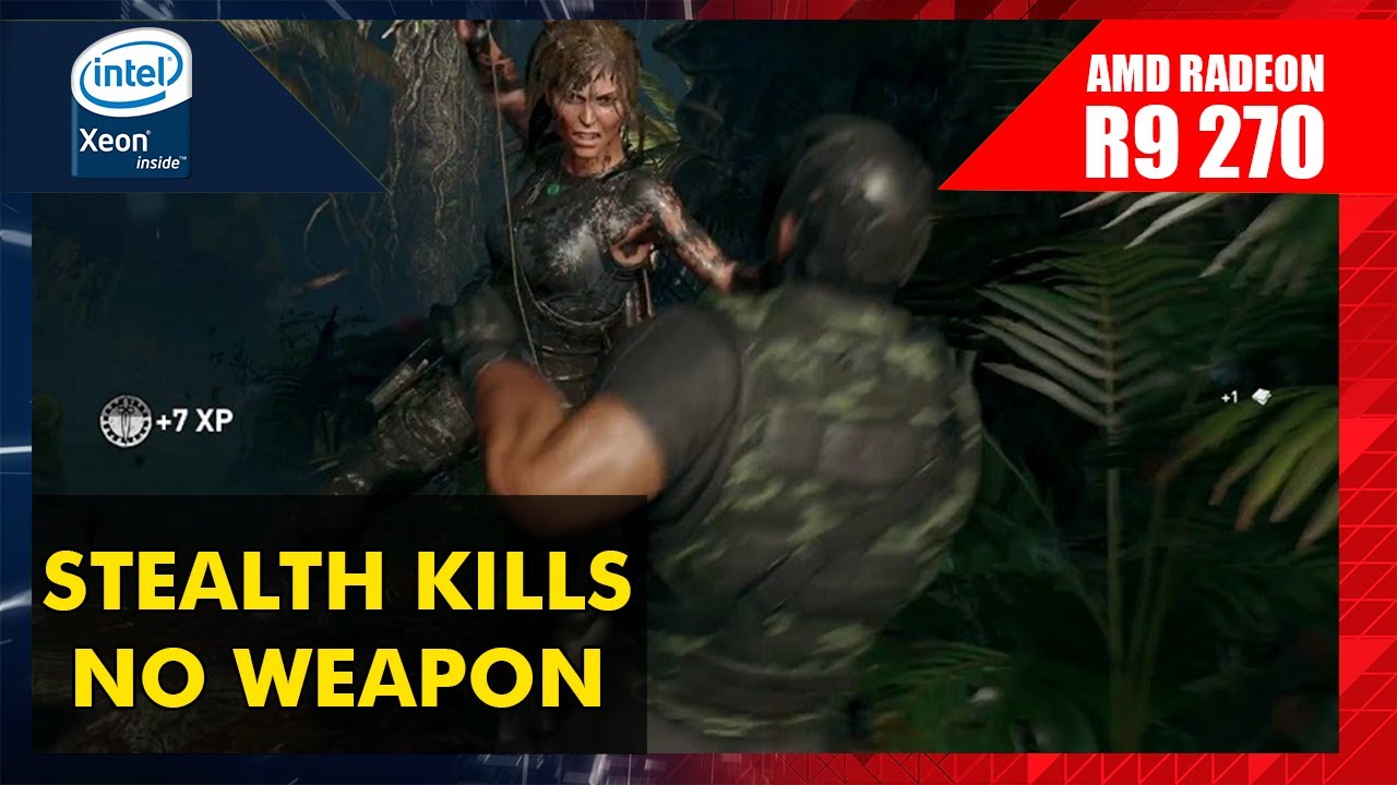 Shadows of the Tomb Raider Stealth Kills Without Weapons