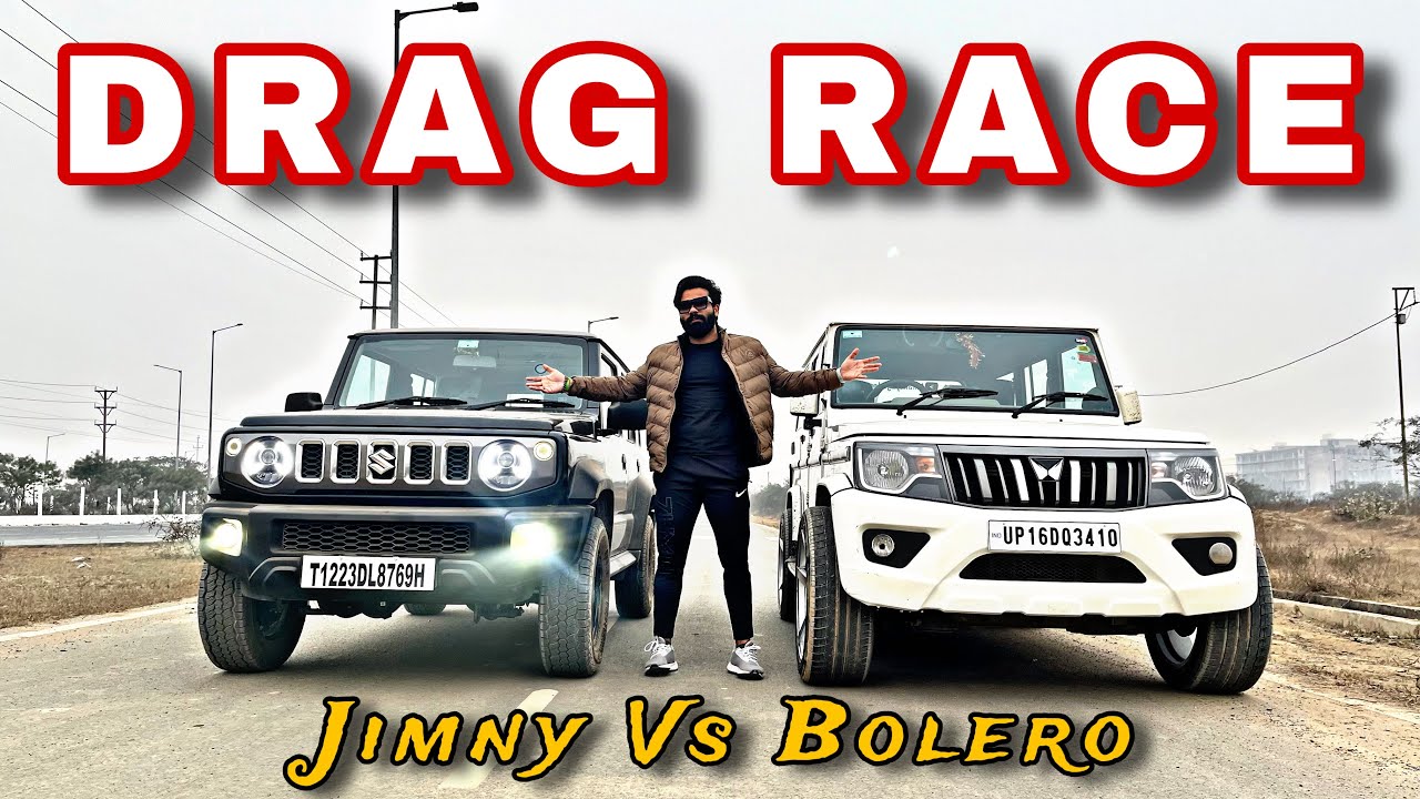 Jimny से तो ये Unexpected था 😳 || Jimny vs Bolero Drag Race 🔥