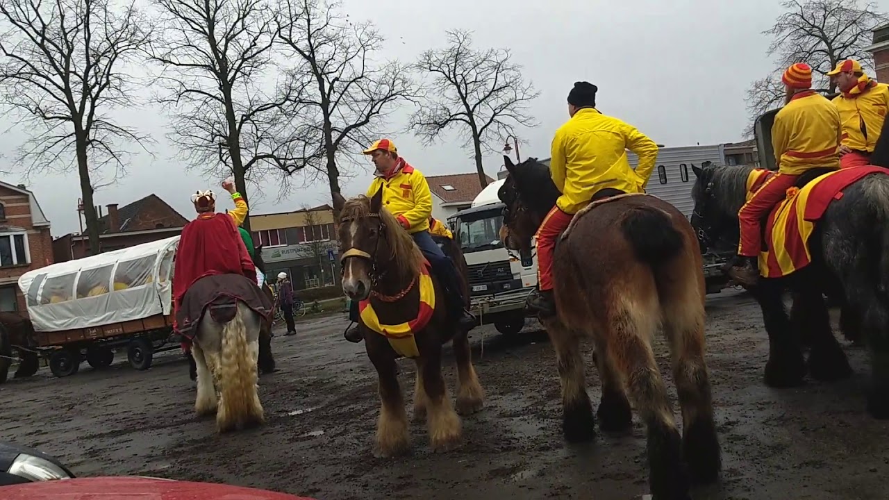 Ganzenrijden 2019 Stabroek vertrek hoeve Brouwers