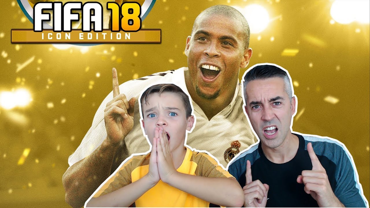 FIFA 18 - RONALDO NAZARIO - ICON EDITION - 1ER GAMEPLAY
