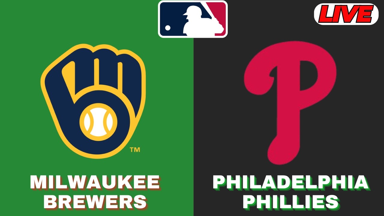 🔴LIVE : Philadelphia Phillies Vs Milwaukee Brewers | MLB 2026 | MLB Live Baseball Score