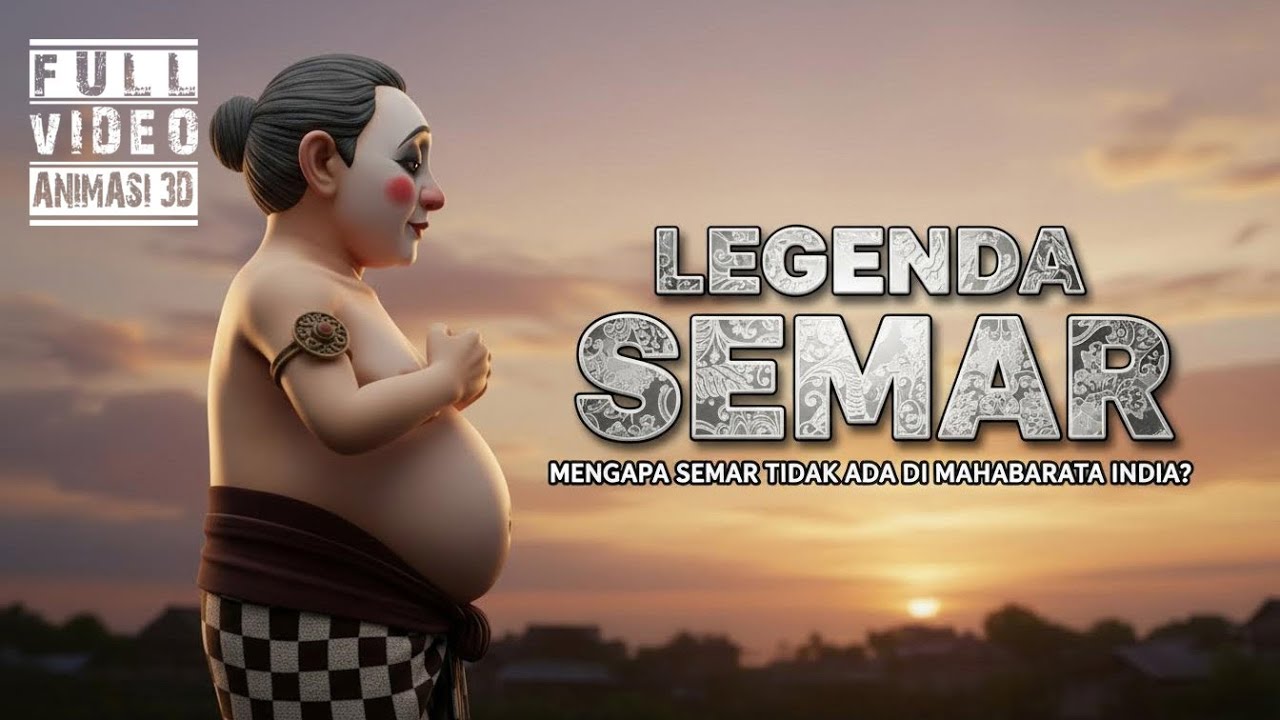 LEGENDA SEMAR PUNAKAWAN | MENGAPA SEMAR TIDAK ADA DI MAHABHARATA INDIA? INI JAWABAN PUJANGGA JAWA