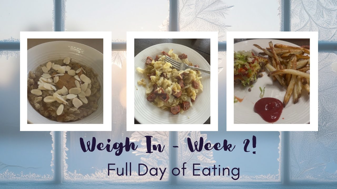 Weigh In!  Full Day of Eating - Delicious Day!