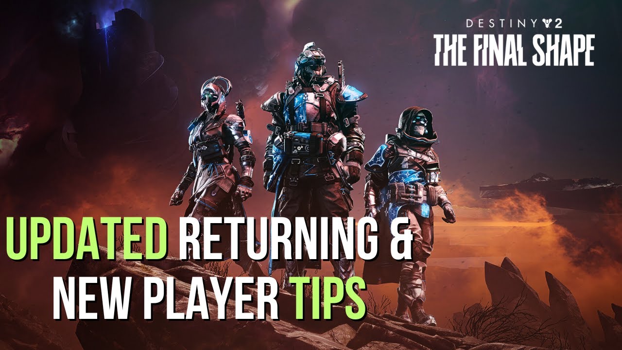 UPDATED 2024 Destiny 2 New & Returning Player Guide - Into the Light Free DLC Expansion Tips