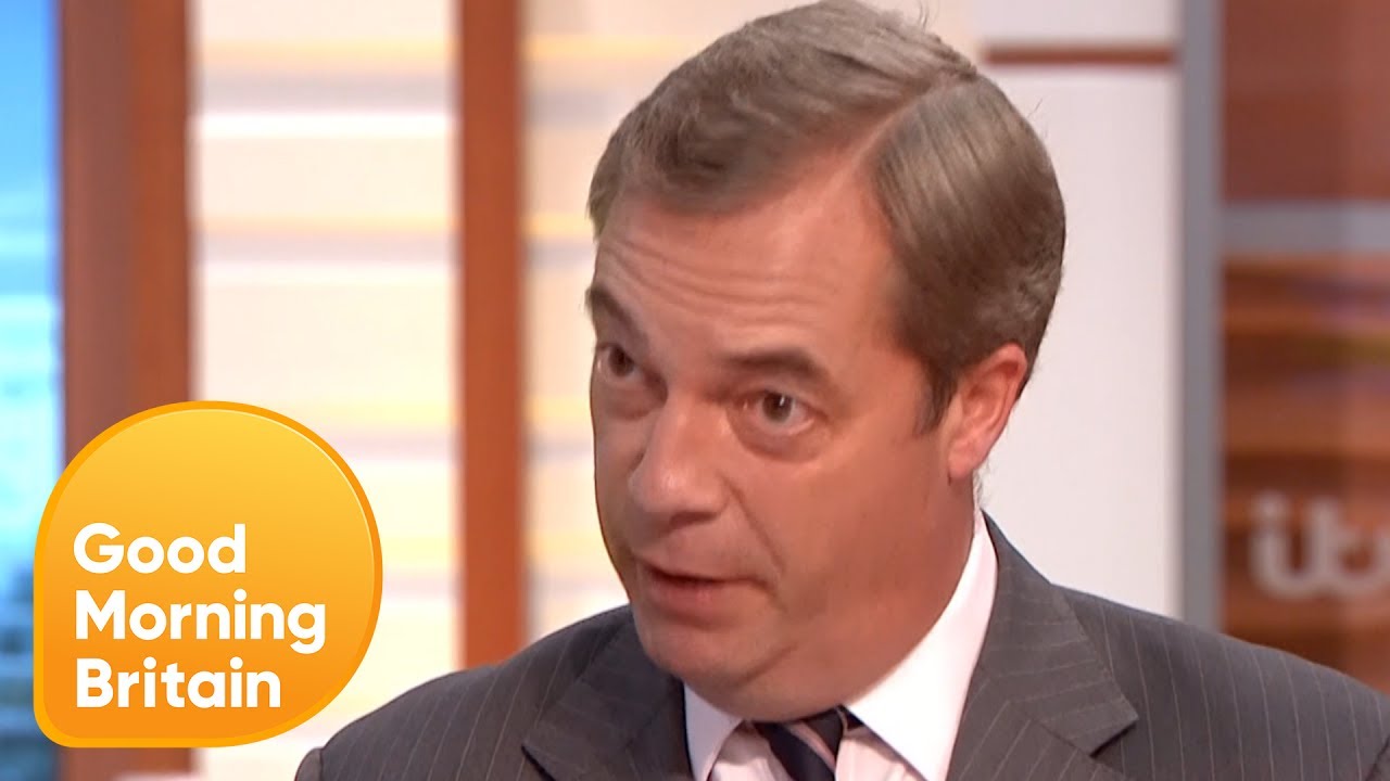 Nigel Farage Claims Immigrants Do Not Benefit the UK Economy | Good Morning Britain