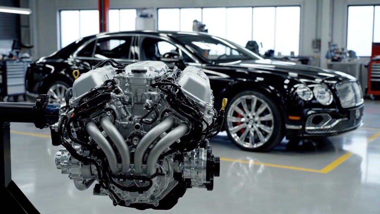 ASMR Restoration of Bentley Flying Spur Mulliner W12 | Full Luxury Rebuild to Perfection