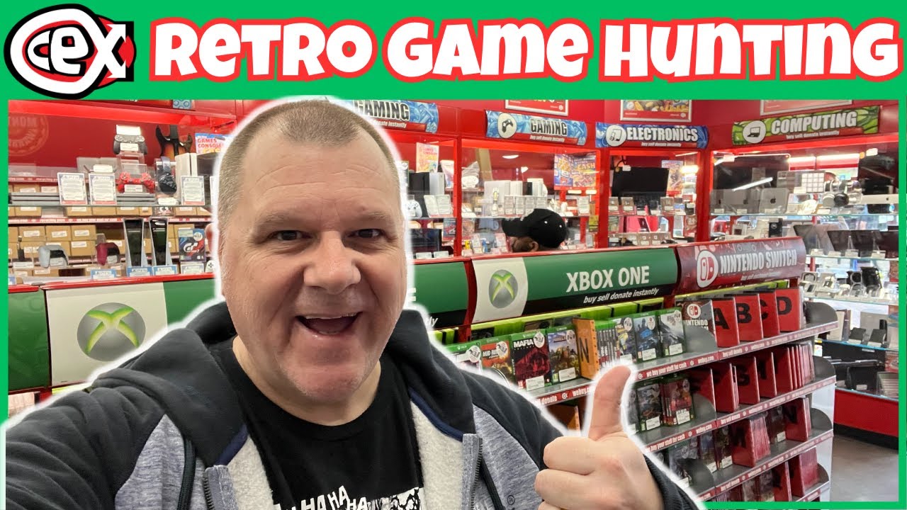 CEX Gillingham Retro Game Hunt: Discovering Hidden Gems and Nostalgic Treasures!