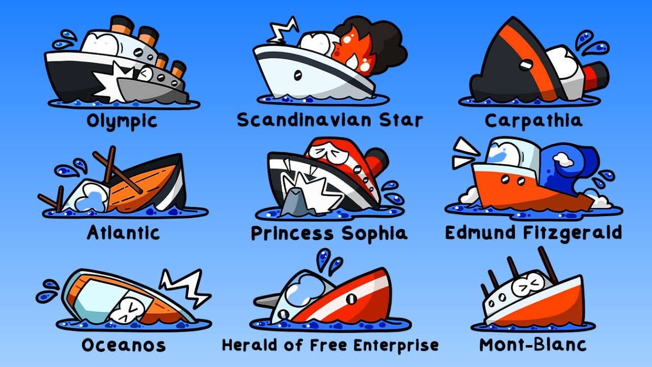 Все трагические аварии пассажирских судов объясняются за 15 минут