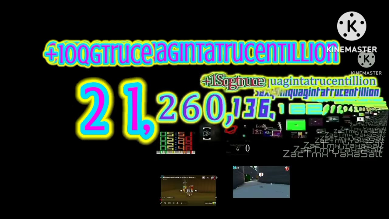 Numbers 1 to 1 Novemquinquaintatrucentillion (359/400) Quadringentillion