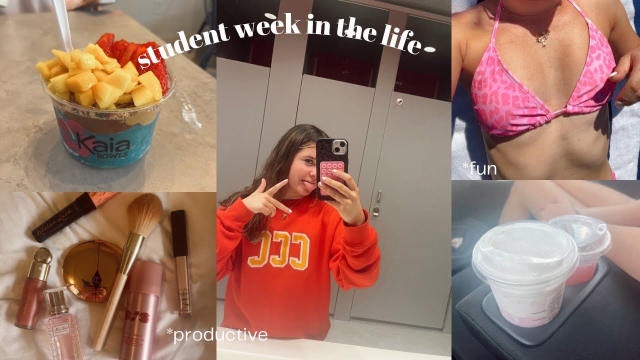 highschool week in the life || church, friends, productivity ♡