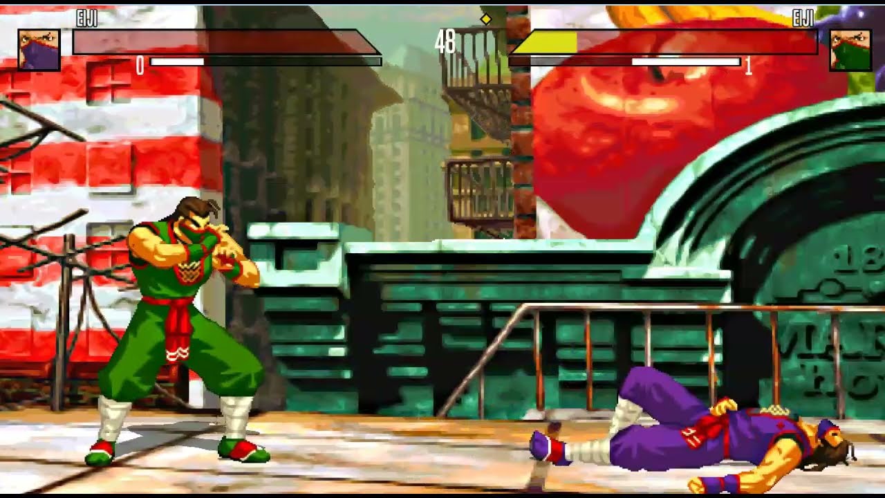 Char H-Res Mugen - Eiji Kisagari (Original POTS Style)