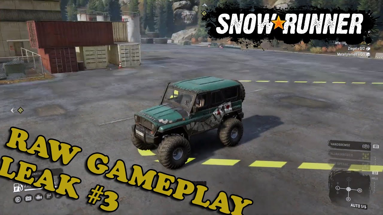 SnowRunner - Raw Gameplay Leak #3
