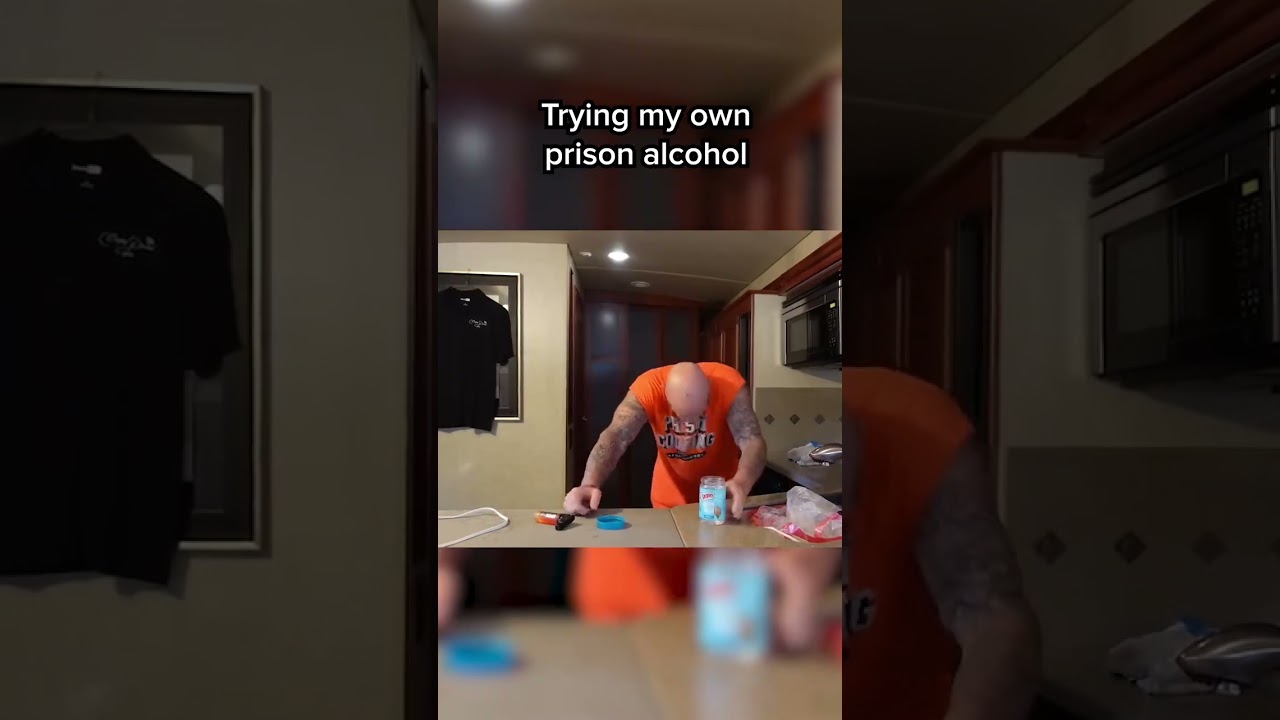My Prison White Lightning was Worse Than I Thought it Would Be #prison #jail #cooking #fyp #shorts
