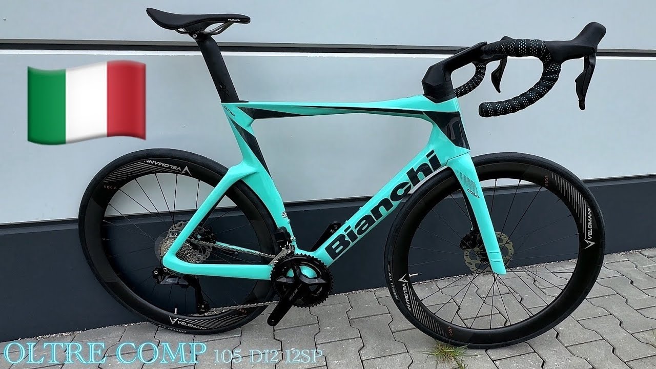 ⚡️МЕГА КАРБОНОВА ІТАЛІЙСЬКА ПУШКА 🇮🇹RACING BIANCHI OLTRE COMP 105 DI2 12SP 🤌