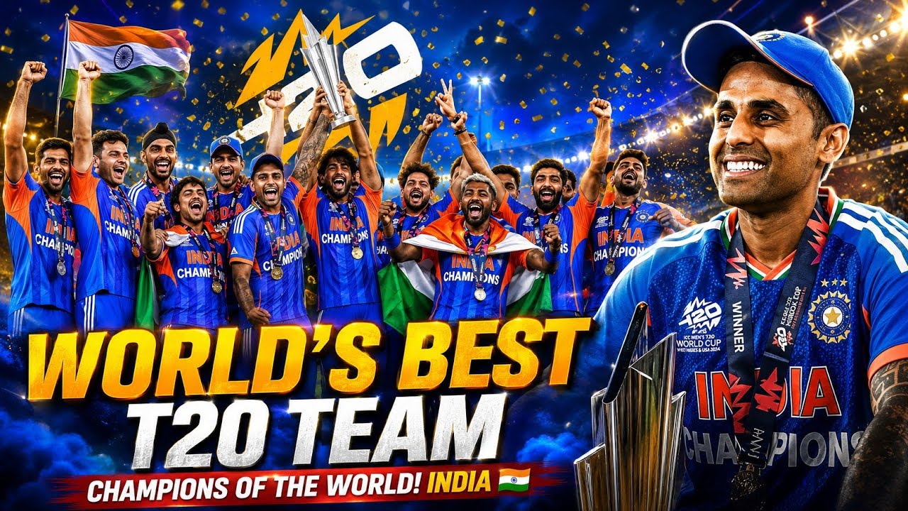 INDIA WORLD CHAMPIONS 🔥 Samson 89, Bumrah 4 Wkts Destroy NZ | IND VsNZ Final