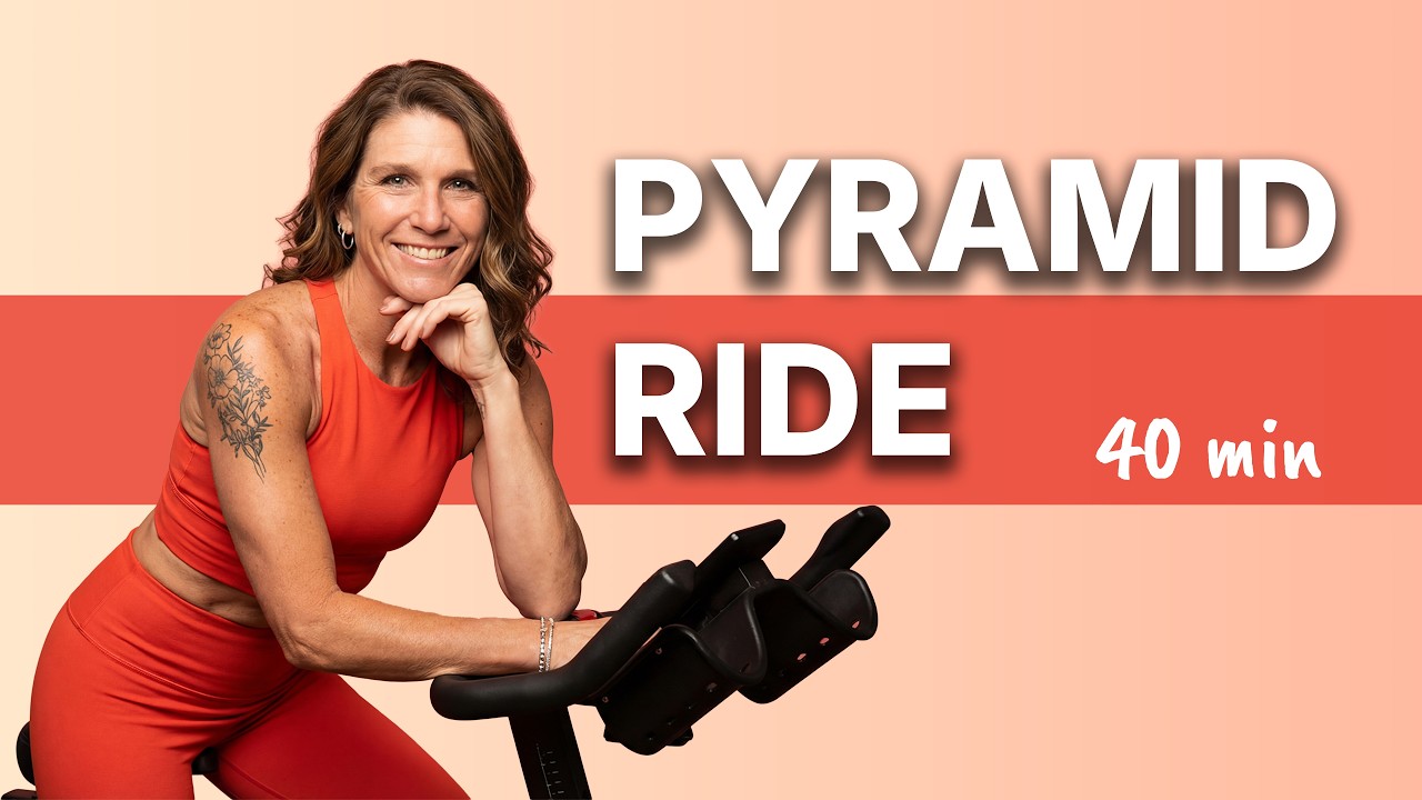 40 MIN INDOOR CYCLING INTERVAL WORKOUT THAT CLIMBS UNTIL YOU CAN'T
