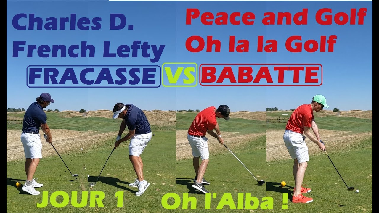 Match 2 YOUTUBER CUP - JOUR 1 - SCRAMBLE : FrenchLefty/Damourette VS PeaceAndGolf/OhlalaGolf