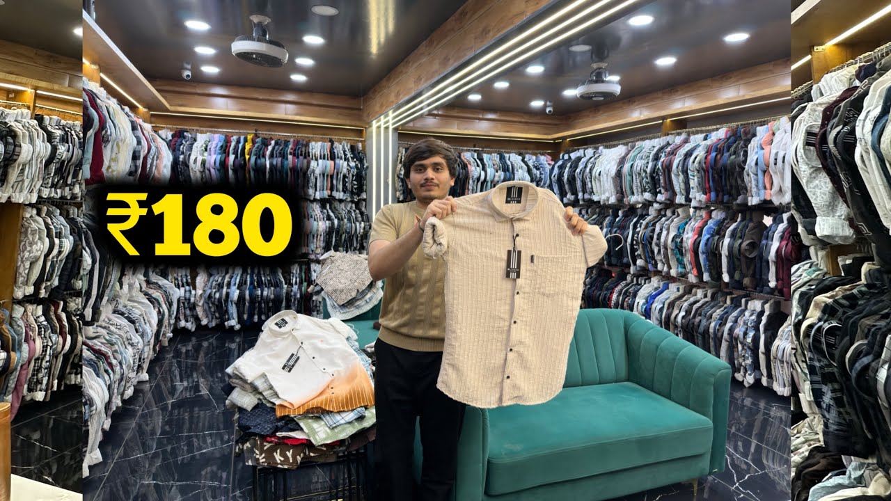 CHEAPEST SHIRT MANUFACTURER IN SURAT / HITMAN FASHION SURAT / SURAT SHIRT WHOLESALE MARKET 