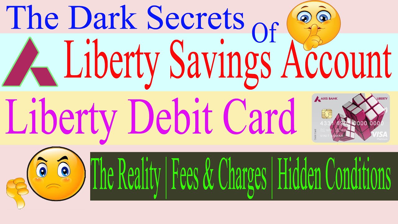 The Dark Secrets Of Axis Liberty Savings Account | The Reality | Fees & Charges | Hidden Conditions