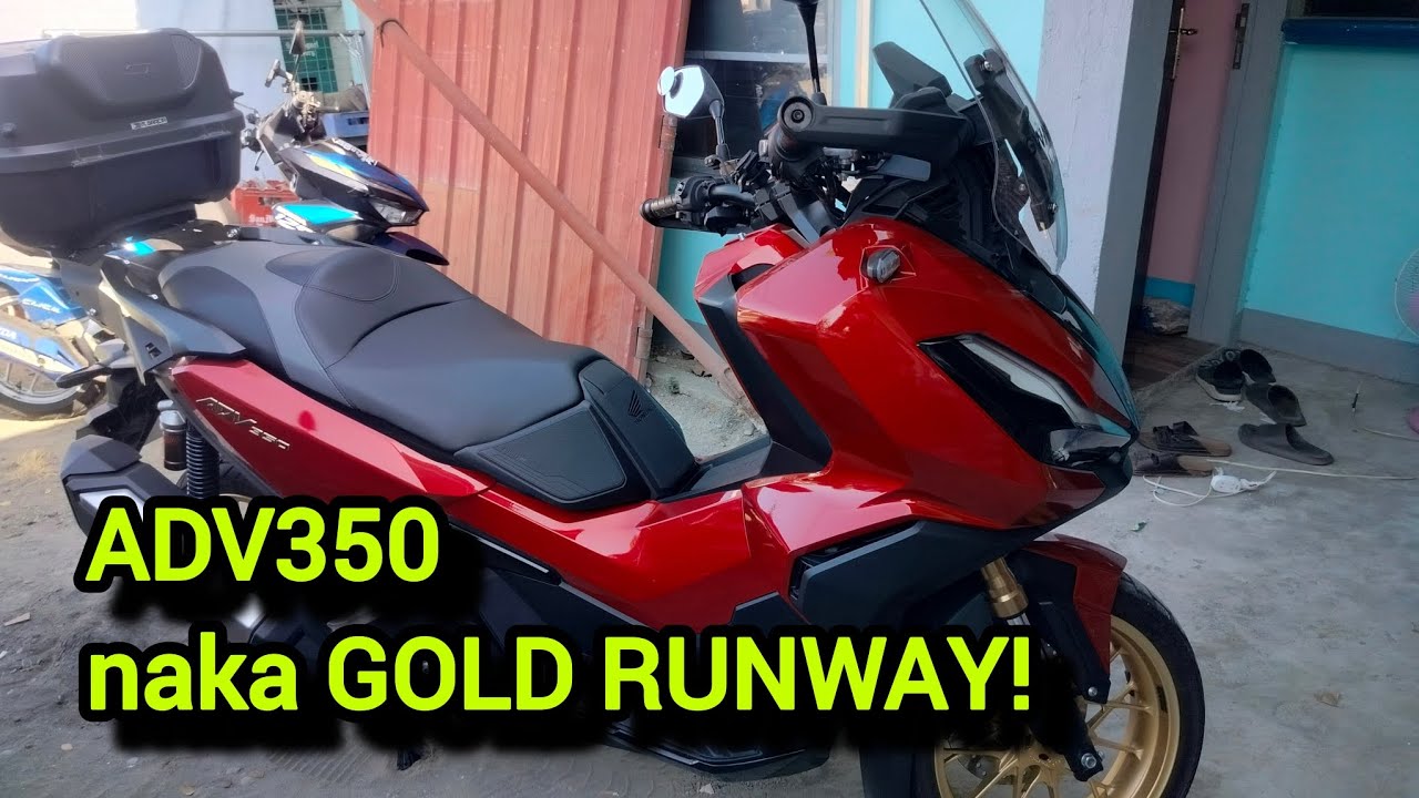 ADV350 sulit ang auxiliary light!!