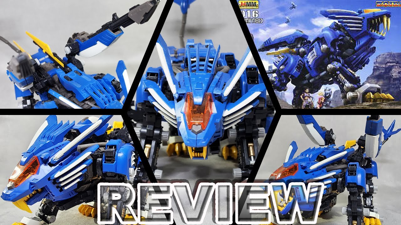 HAIR RIPPING KIT!!!... | Zoids HMM Blade Liger AB Bang (Van) Version Review