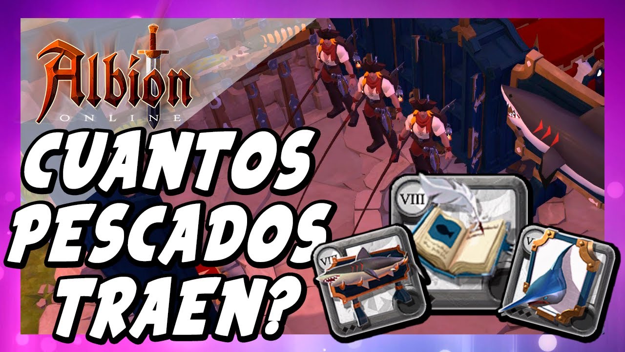 🐟🐠🐡 Trabajadores PESCADORES 🎣 ALBION ONLINE (2022)