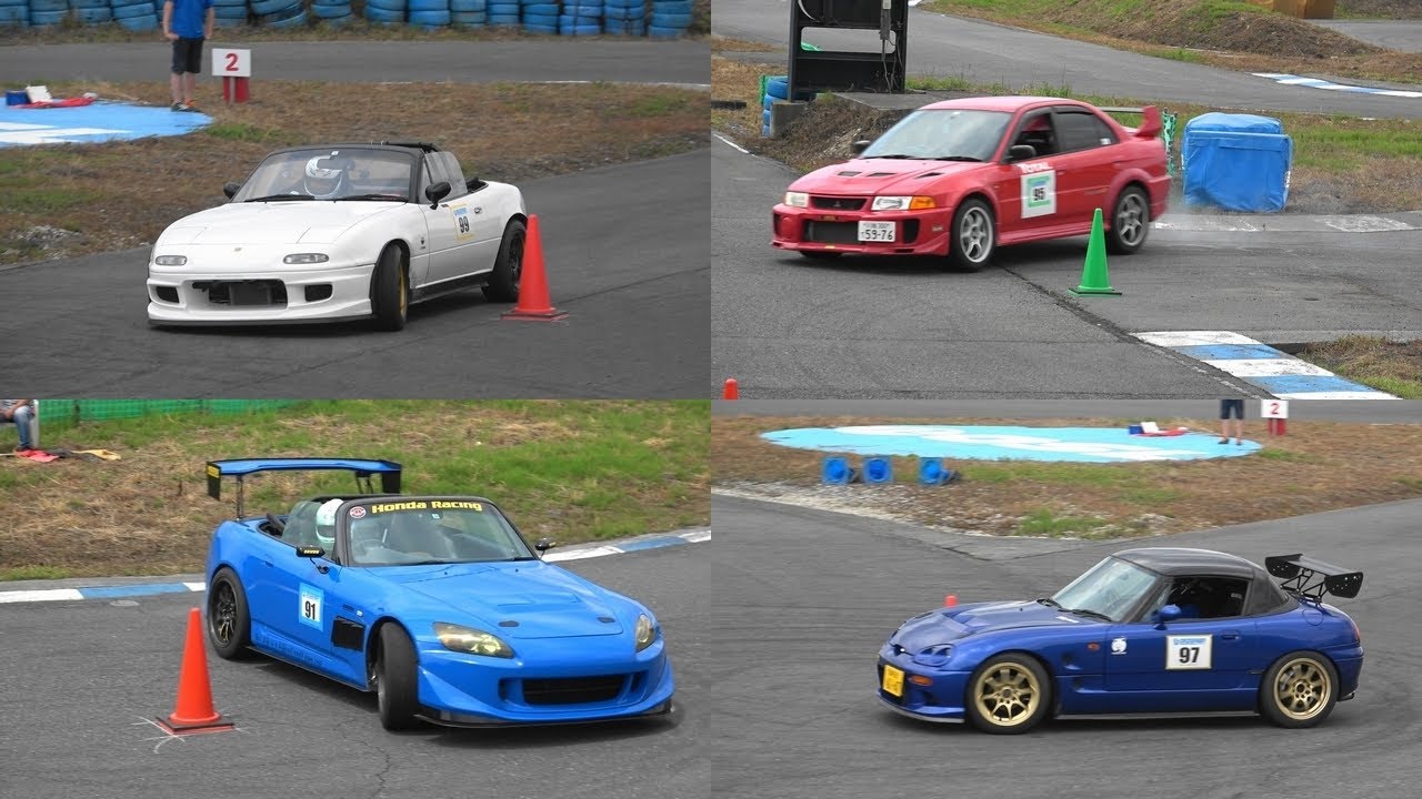 桶川スポーツランド ジムカーナ2020 第2戦 ダイジェスト②