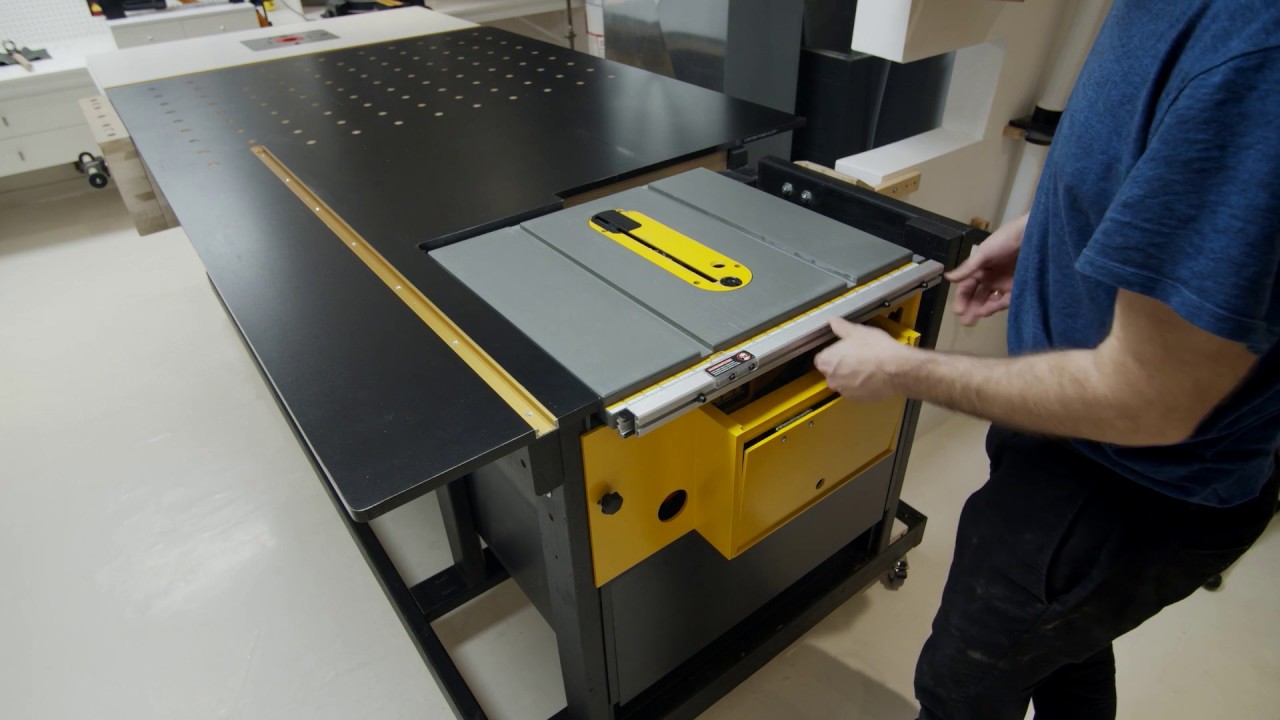 Рабочий стол TableSaw &mdash; как он работает