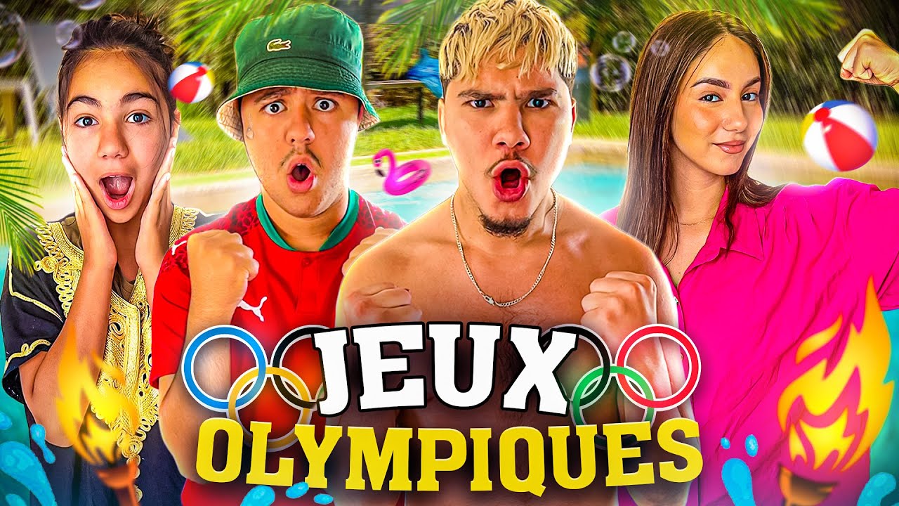 JEUX OLYMPIQUES À LA VILLA AVEC NOS SOEURS ! (qui sera le meilleur ?)