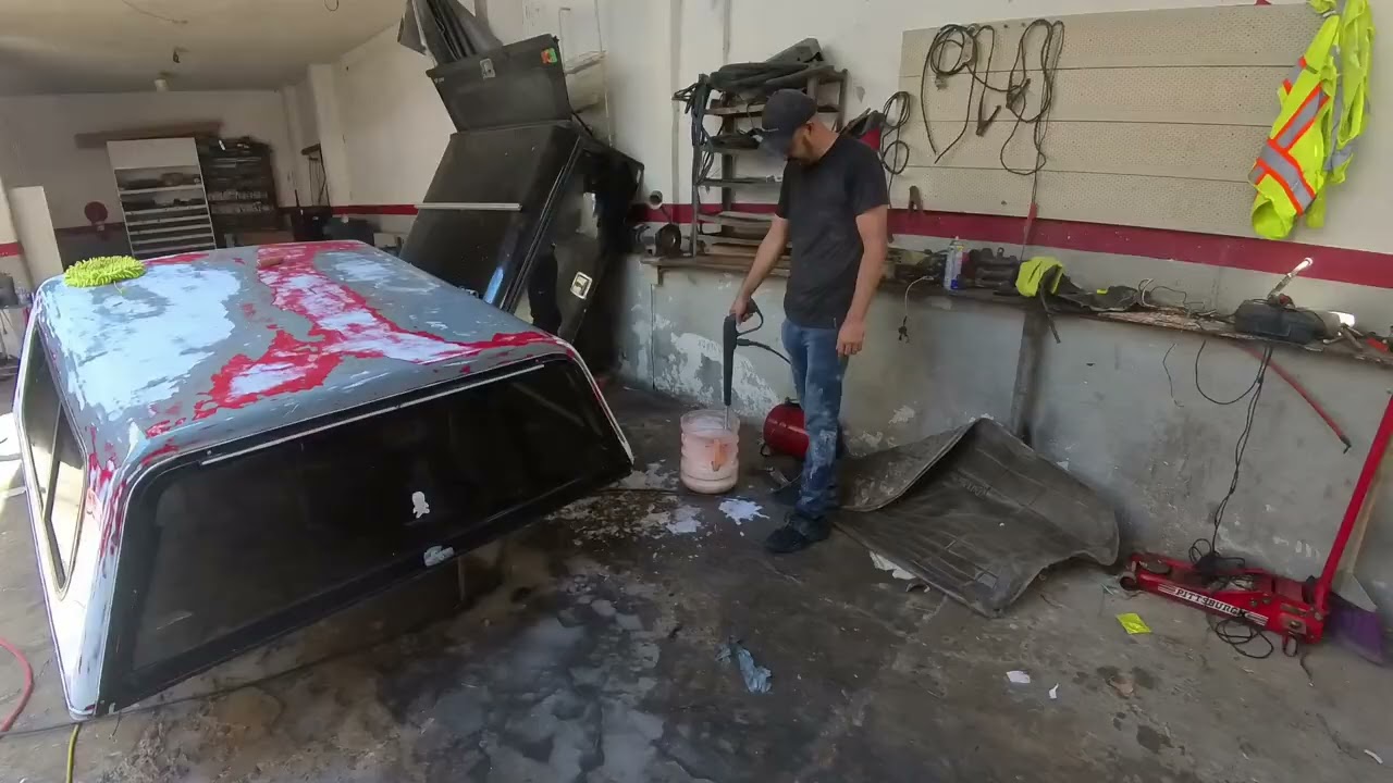 lijar y restaurar camper de fibra de vidrio