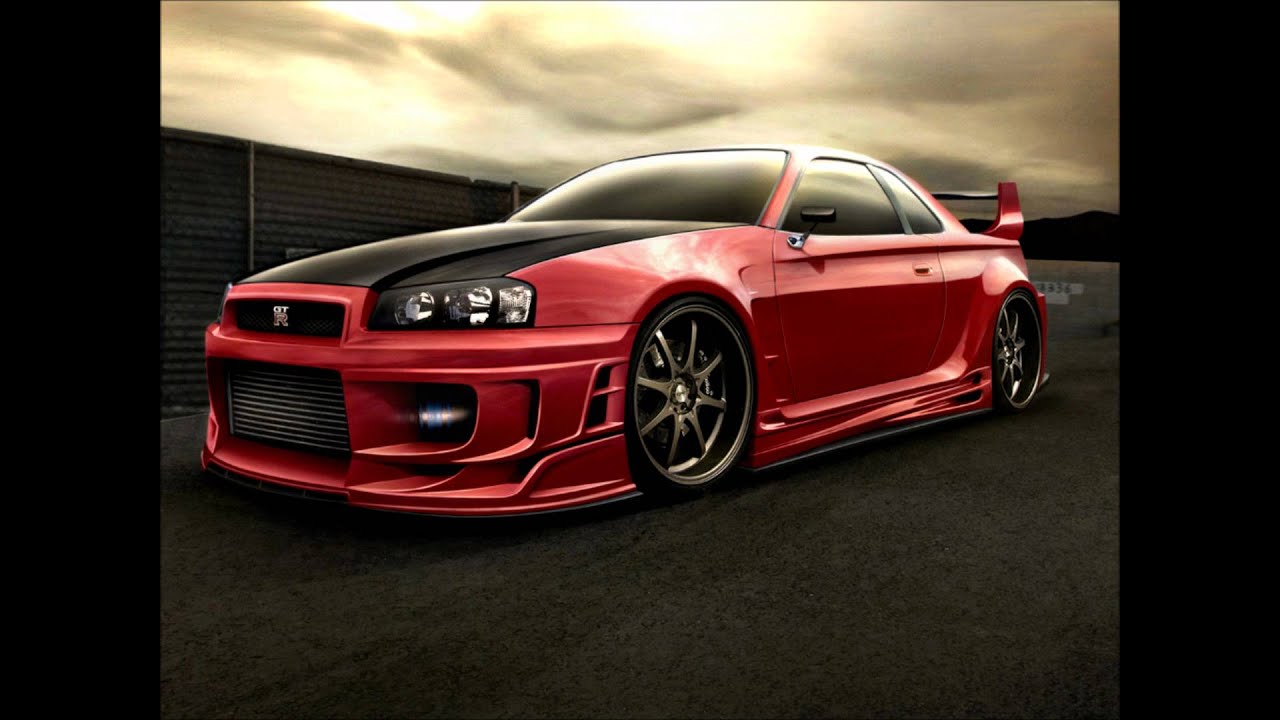 Techno music VS. Nissan Skyline (HD)
