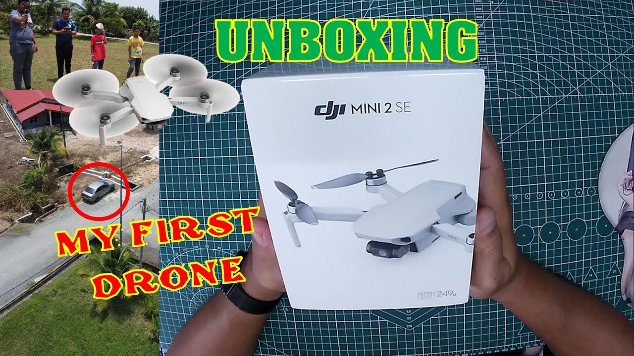 Unboxing DJI Mini 2 SE | First Flight Test