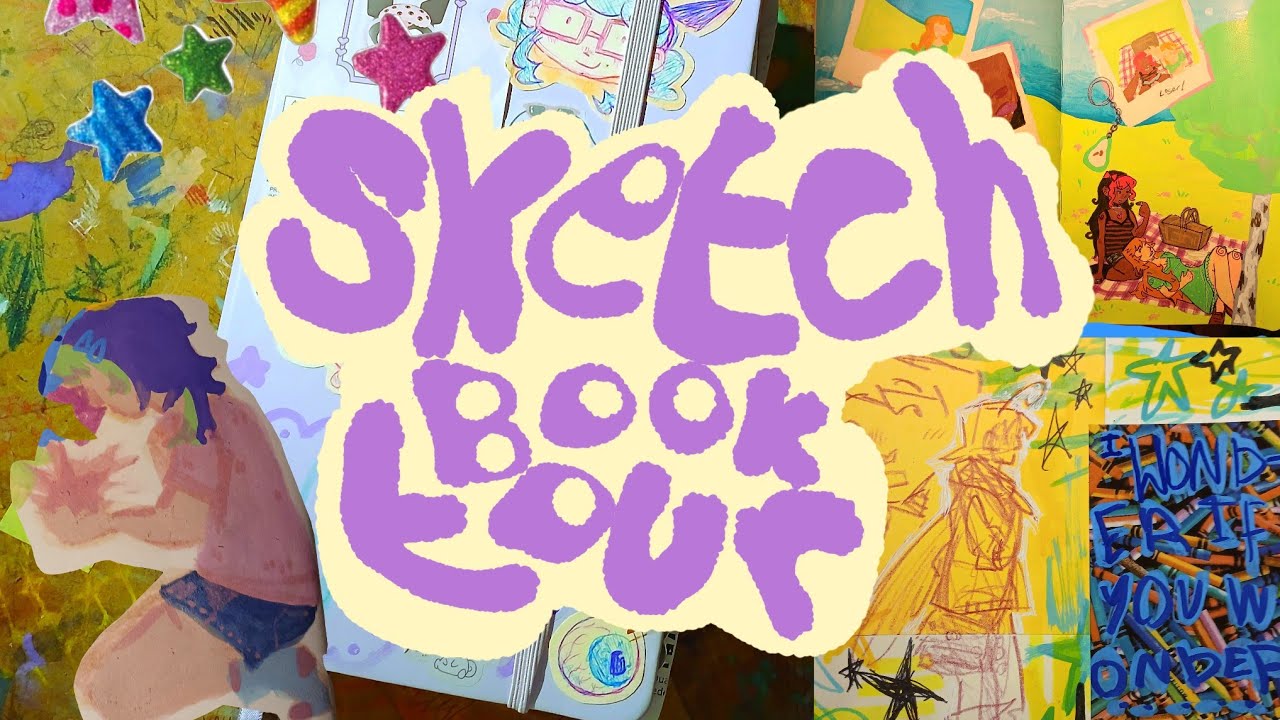 sketchbook tour!! 🐛