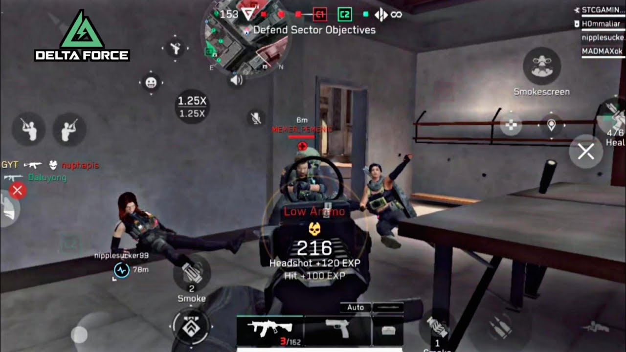 DELTA FORCE MOBILE NEW AFTERSHOCK MAP GAMEPLAY IN 120FPS | DELTA FORCE MOBILE GAMEPLAY IN SEASON 8 