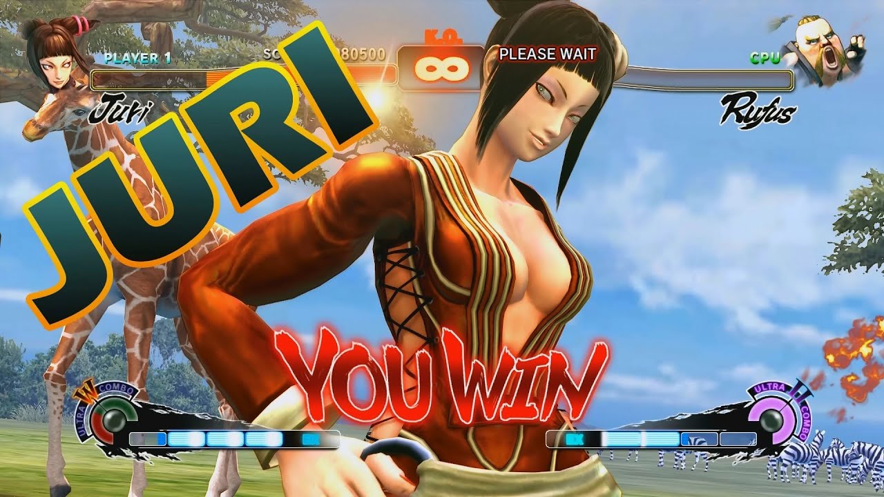 Juri - All Victory Quotes ( ARCADE MODE ) / Ultra Street Fighter 4