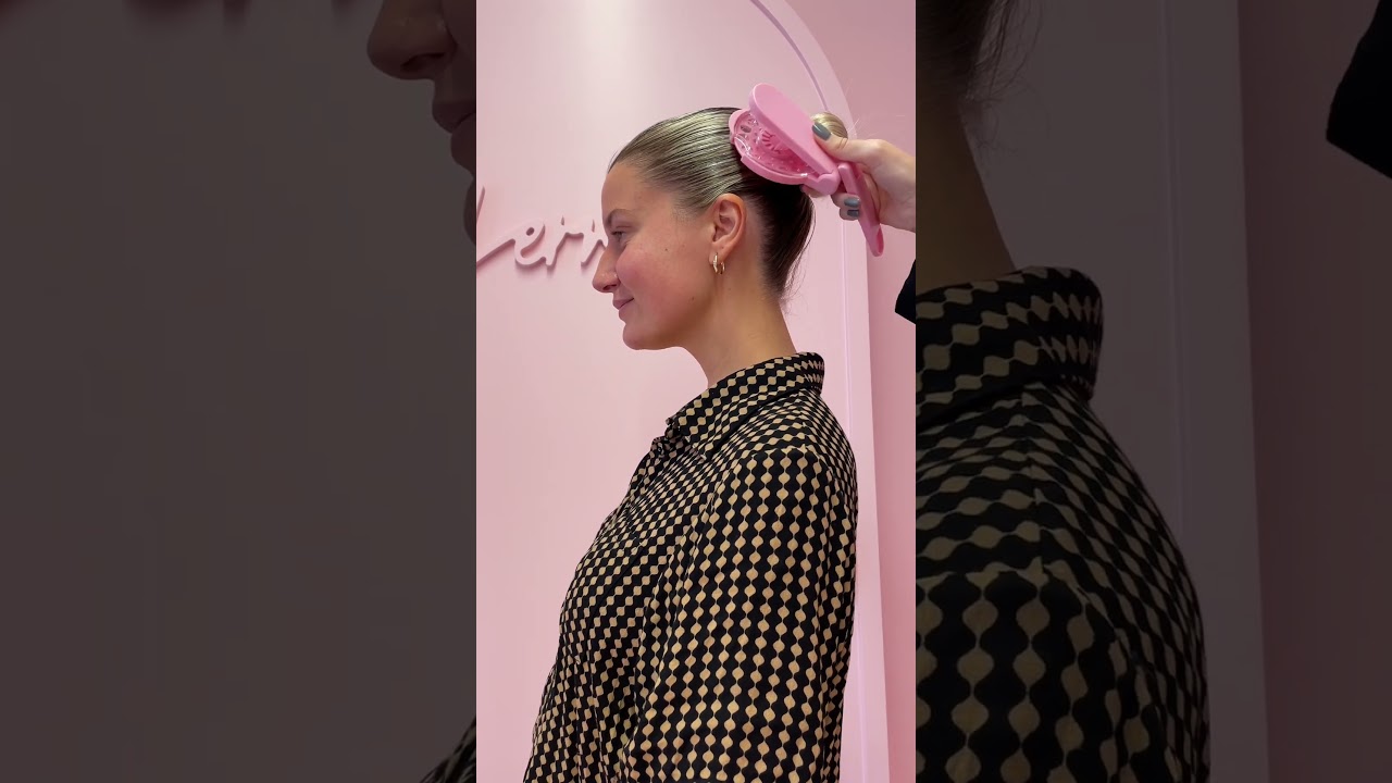 Mermade Hair&trade; Hair Gem Stamper - How To Use The Hair Gem Stamper On An Updo