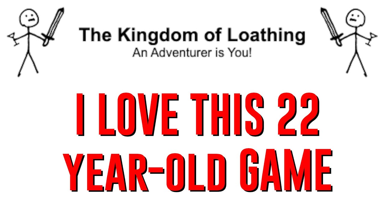 This 22 year-old Browser Game is ABSOLUTELY Incredible - Kingdom of Loathing (2003)
