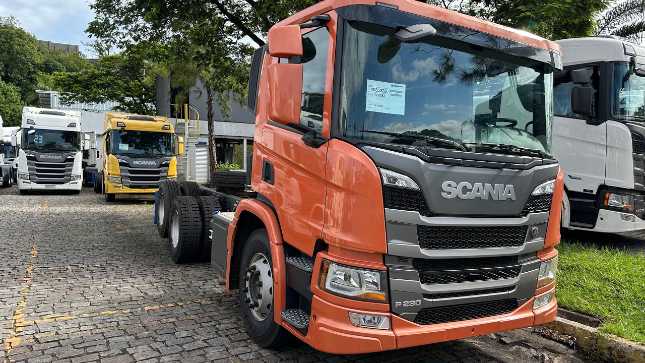 MONTAMOS A PZINHA DE ENTRADA DA SCANIA PARA CAÇAMBA l P280 6X2