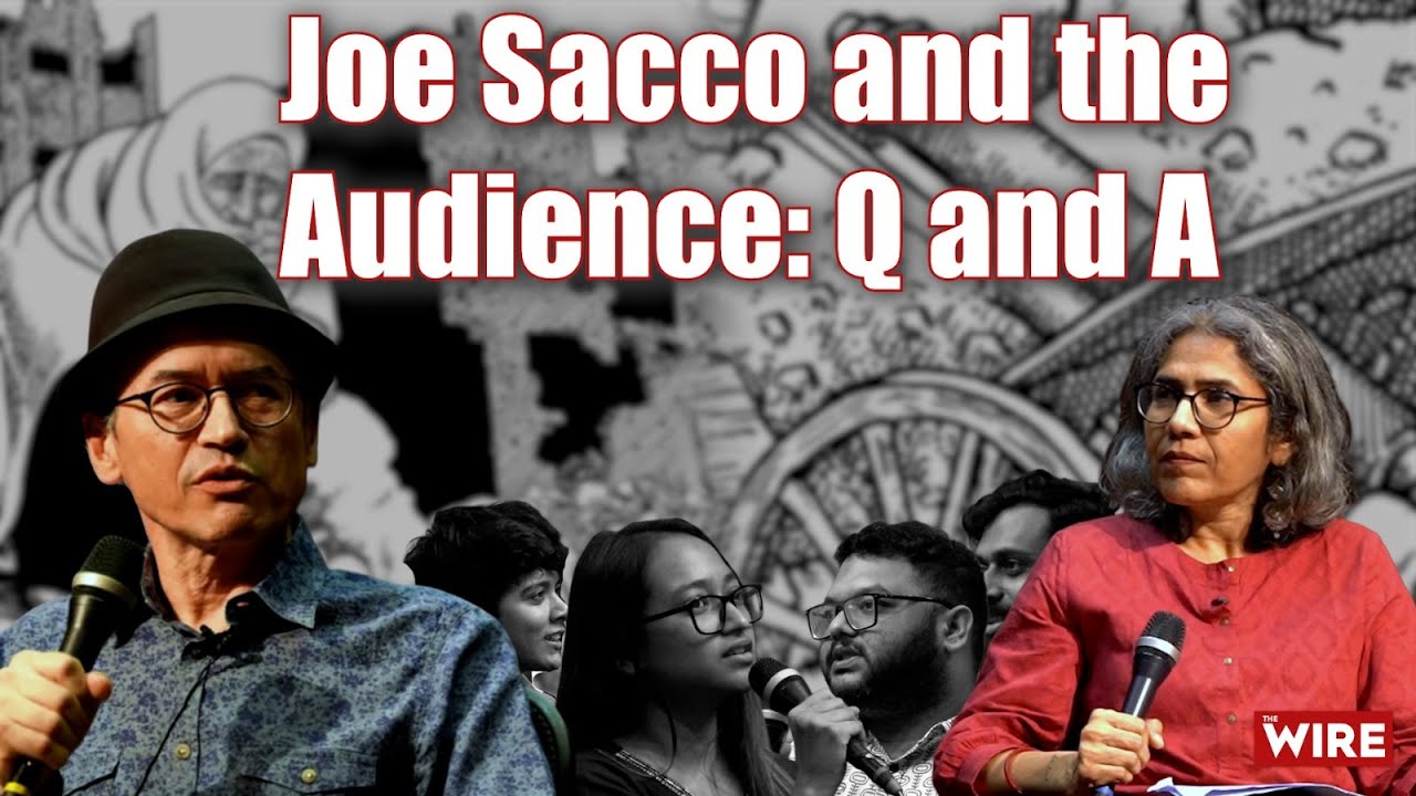 Joe Sacco and the Audience: Q and A