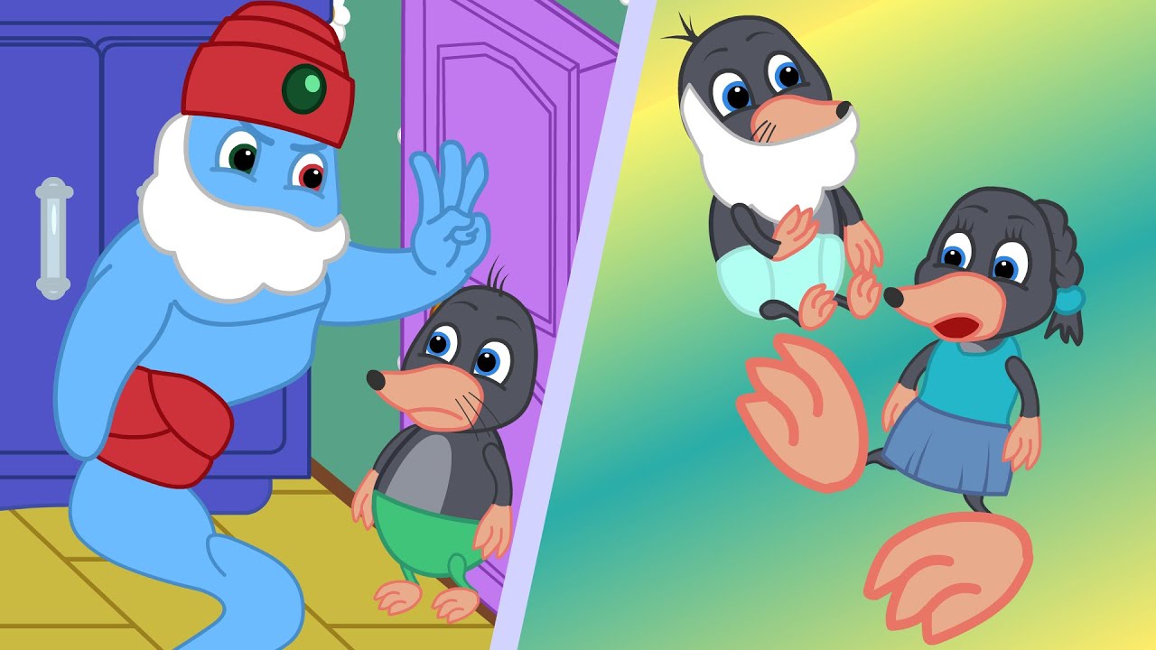 Benny Mole em Português Brasil - 3 desejos de gênio Desenho Infantil