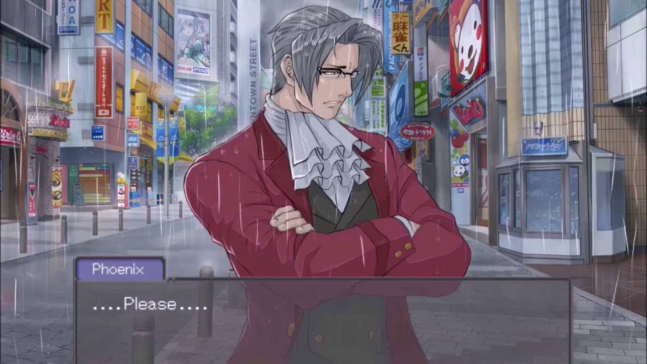 Animation test: Ace Attorney: narumitsu.