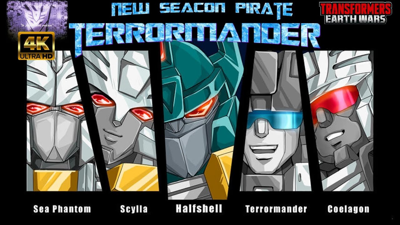 Terrormander First Look- Transformers Earth Wars- TFEW 4K UHD #tfew #transformers